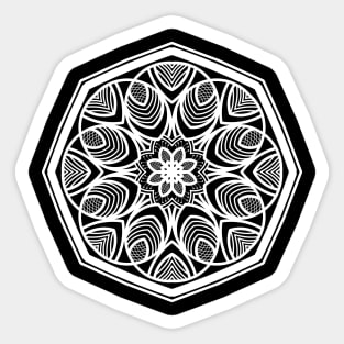 Mandala magic circle 05 Sticker